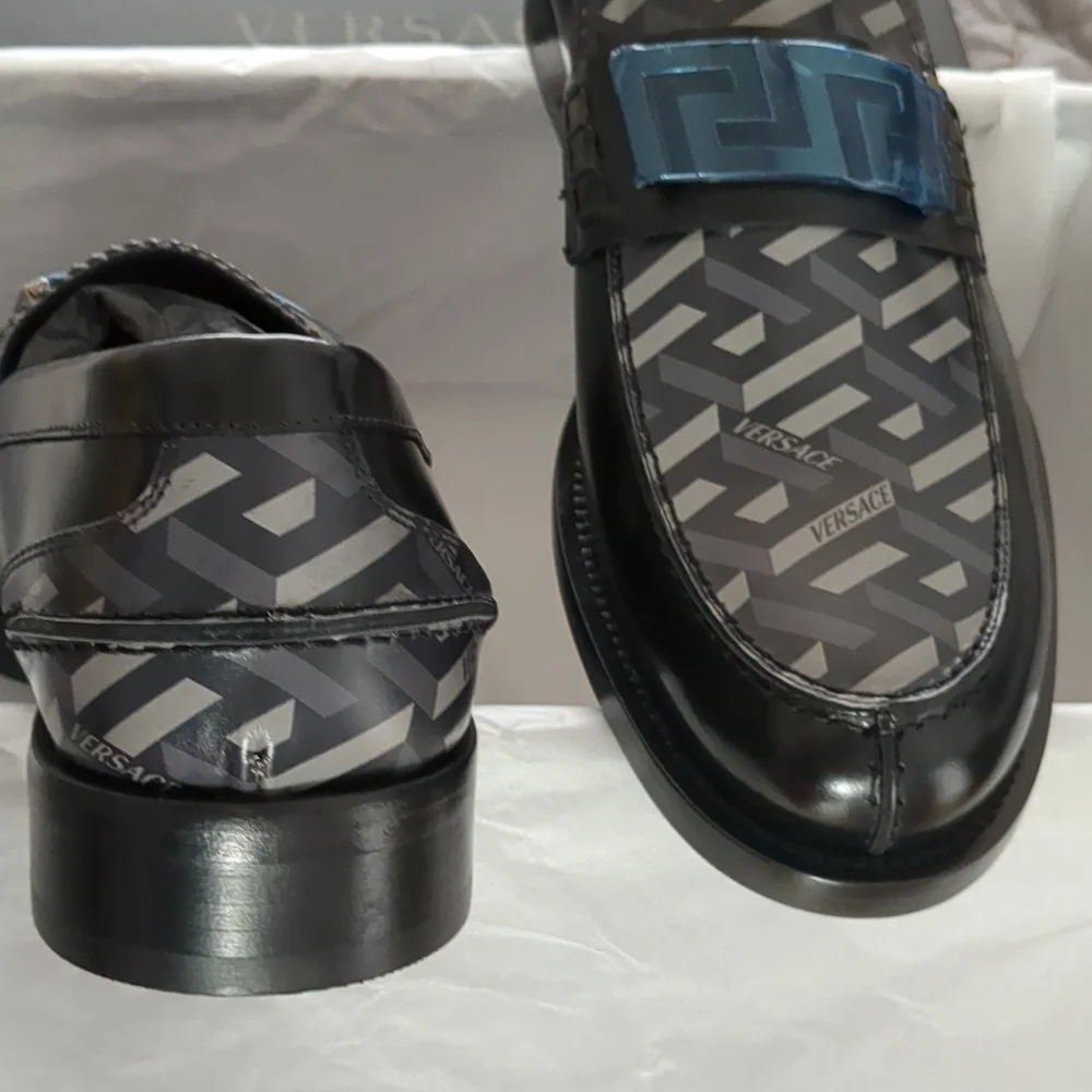 New Versace Greca Loafer 42 9 shoes - Picture 4 of 7